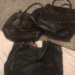 Three Off-Brand Handbags